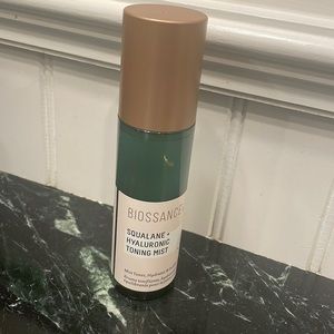 Biossance aqua lane and hyaluronic toning mist